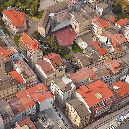Apartamento Completamente Equipado Centro Ferrol Bagian luar foto