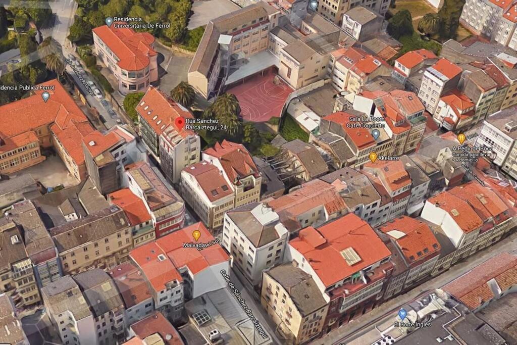 Apartamento Completamente Equipado Centro Ferrol Bagian luar foto